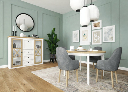 Drewniana komoda Alpi 60cm
