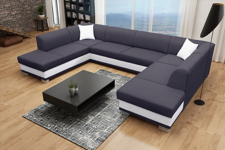 Duży narożnik Darco U 340 x 220 cm rozkładany