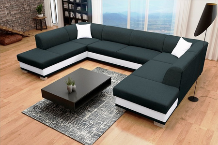 Duży narożnik Darco U 340 x 220 cm rozkładany