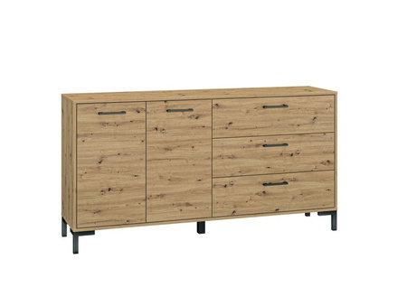 Dwudrzwiowa komoda Nevio 160 cm z szufladami