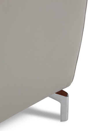 Dwuosobowa sofa Madryt z funkcją relaks ekoskóra + skóra naturalna