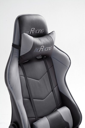 Fotel gamingowy MC Racing 6 w ekoskórze