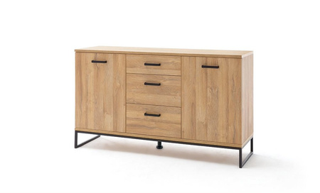 Komoda Toledo 150 cm na metalowych nogach