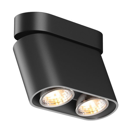 Lampa wewnętrzna sufitowa Rondia czarna