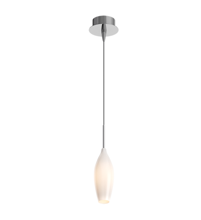 Lampa wewnętrzna wisząca Champagne biała