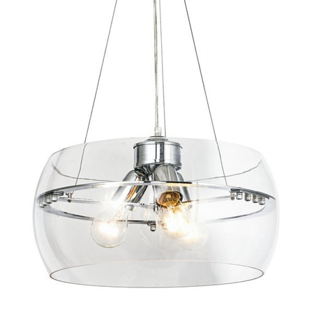 Lampa wewnętrzna wisząca Merano srebrna