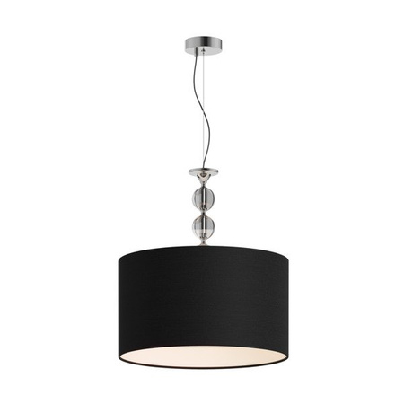 Lampa wewnętrzna wisząca  Rea 2 czarna