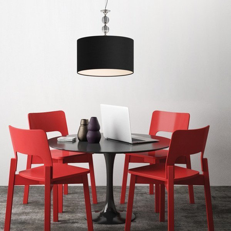 Lampa wewnętrzna wisząca  Rea 2 czarna