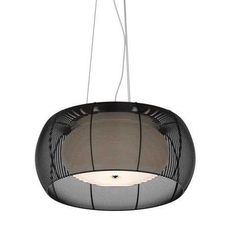 Lampa wewnętrzna wisząca Tango czarna