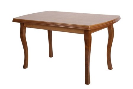 Rozkładany stół Allessio 80x140-180 cm z giętymi nóżkami