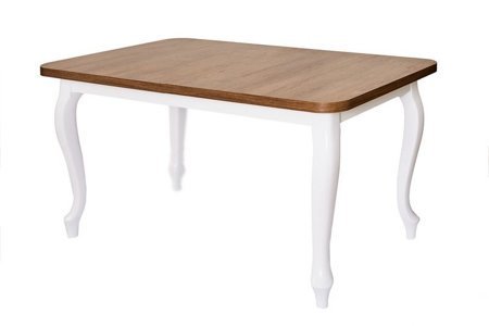 Rozkładany stół Presotto 80x140-220 cm z ozdobnymi nogami
