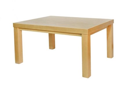 Rozkładany stół Sycylia 100x250-350 cm z prostymi nogami